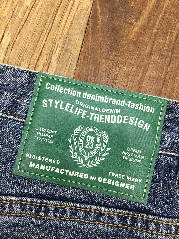 ZERODEGREENORTH 청바지 남성 가을 스타일 레트로 트렌디 슬림 스트레이트 팬츠 미드 웨이스트