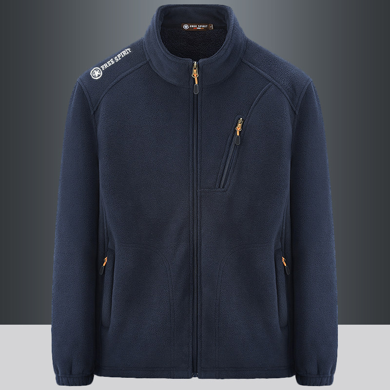 2022 가을 겨울 남성용 스웨터 데일리웨어 야외 스포츠 양털 가디건 폴라 플리스 코트 웜 자켓