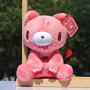 现货日本正品Gloomy Bear暴力熊暴走款坐姿手持毛绒可爱玩偶公仔