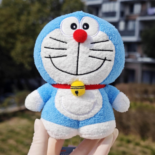 日本哆啦A梦手持摆件毛绒玩偶