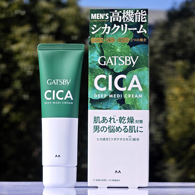 日本GATSBY男士CICA积雪草面霜