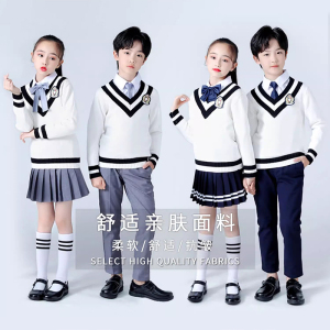 六一儿童合唱服演出服女中小学生朗诵服装合唱团花童男童礼服套装