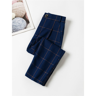 男童西裤儿童黑色藏青直筒裤校园中大童长裤演出钢琴格子西装裤子