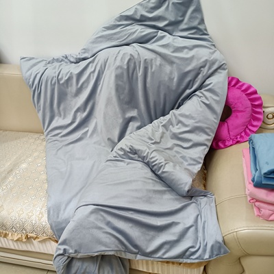 秋冬上新美容院专用加厚单件加绒被套足浴理疗120*180被子套包邮