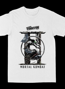 MORTAL KOMBAT真人快打2电影周边印花短袖T恤男女同款潮流设计