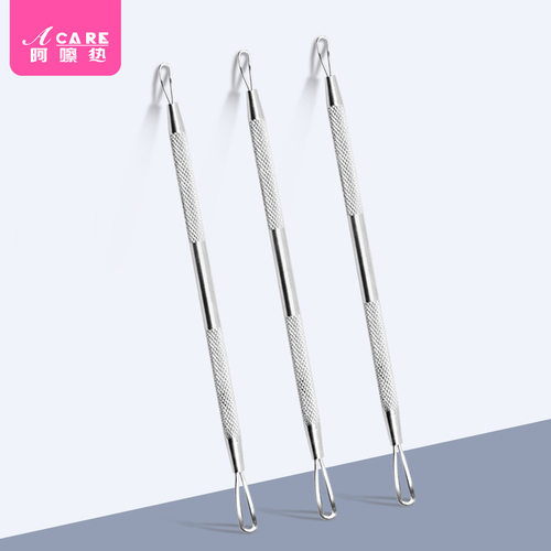 粉刺针AE1sq801-便携脸部清洁工具挑脂肪粒粉刺针挤痘痘用具美