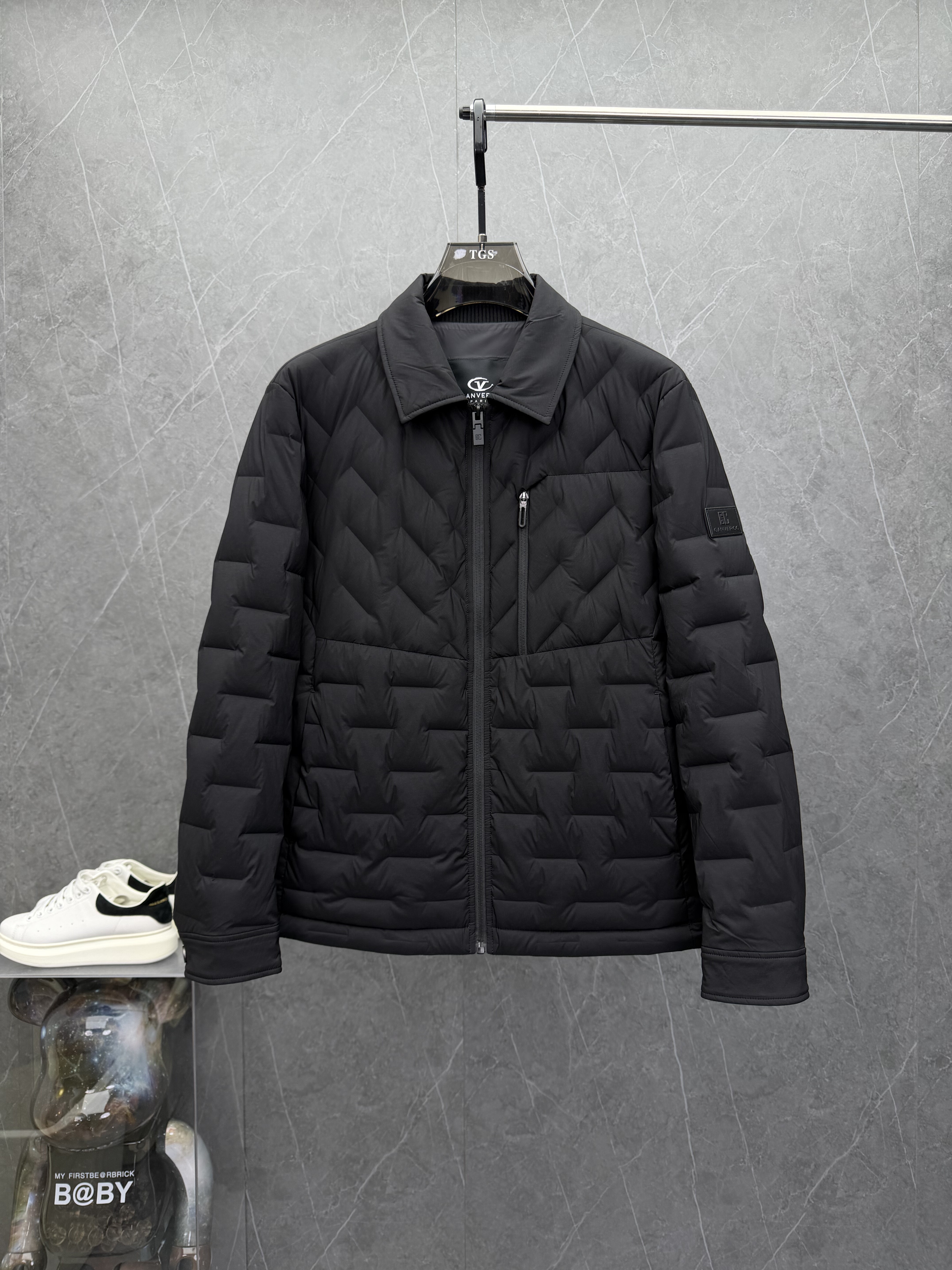 【高端欧货男士羽绒服外套】2025年秋冬新款厚款轻奢羽绒服上衣潮