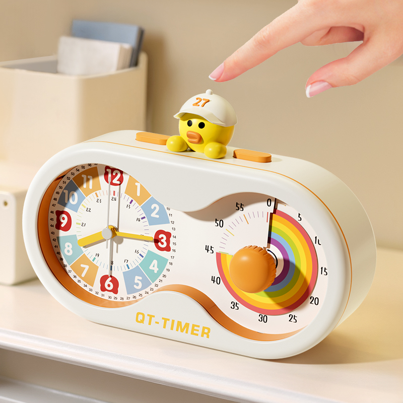 计时器小学生自律神器学习专用儿童闹钟定倒计时可视化时间管理器