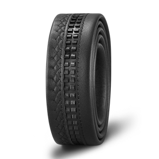 皮带不带头头层牛皮无头腰带男真皮柔软带条自动扣商务西裤不带扣