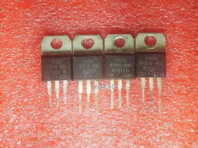 原字进口拆机  BTB16-800B BTB16-600 16A 800V 双向可控硅三极管