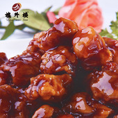 楼外楼冷藏冷冻半成品菜糖醋排骨8天短保限江浙沪寄杭州特产250g
