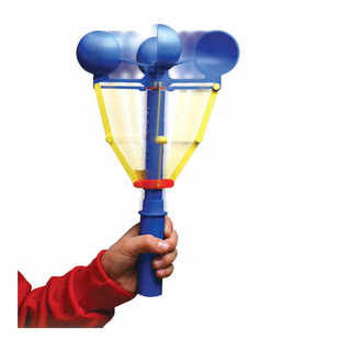 儿童科学探索实验器材气象实验风力测量仪风速计风速表风力计速仪