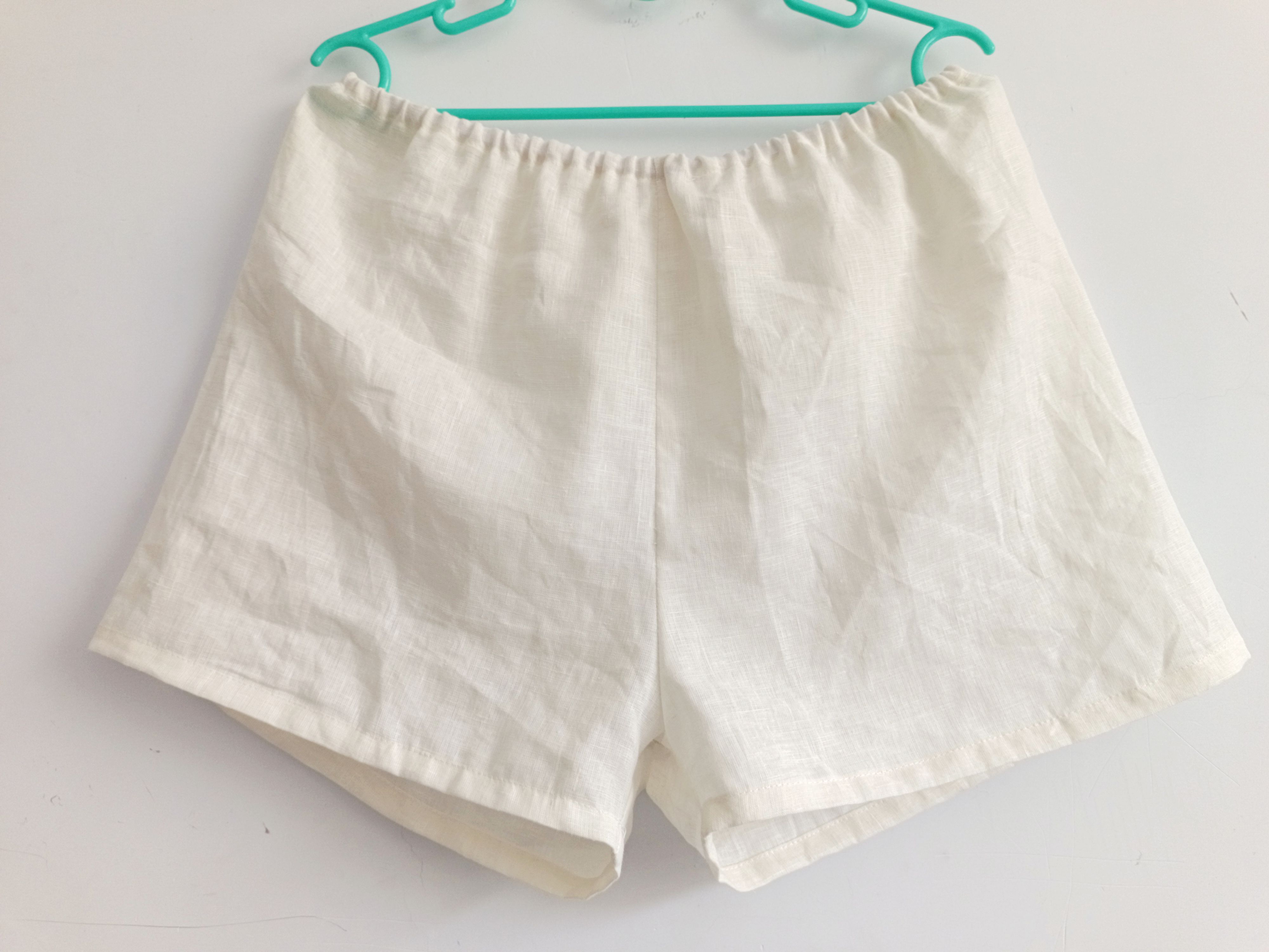 纯亚麻打底裤汉服雨露麻安全裤汉麻宽松短裤休闲裤睡裤家居防走光