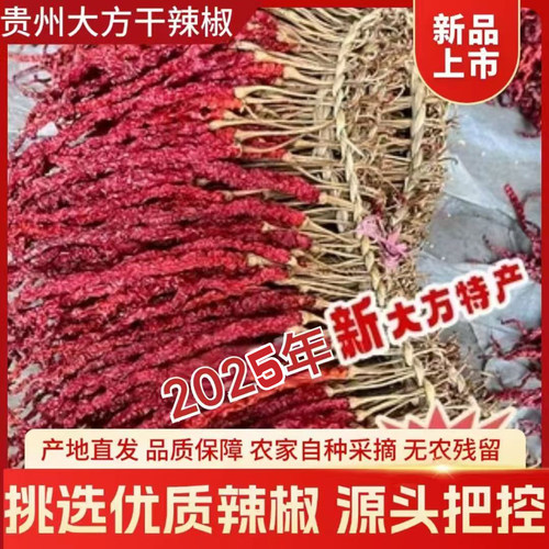 大方特产皱椒二荆条海椒长辣椒