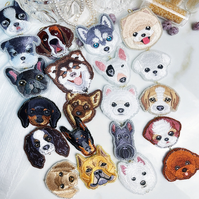 Hits手作定制 创意趣味设计师款小众 小狗挂件