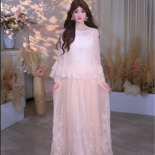 【芊芊粉丝专属】YINGCHOI 2025 新款 夏季绣花套装21848/71636