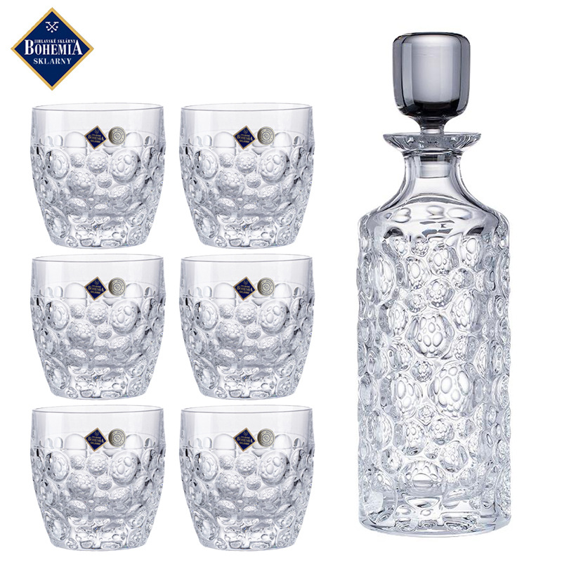 捷克进口波西米亚BOHEMIA水晶玻璃洋酒杯家用创意威士忌杯酒樽