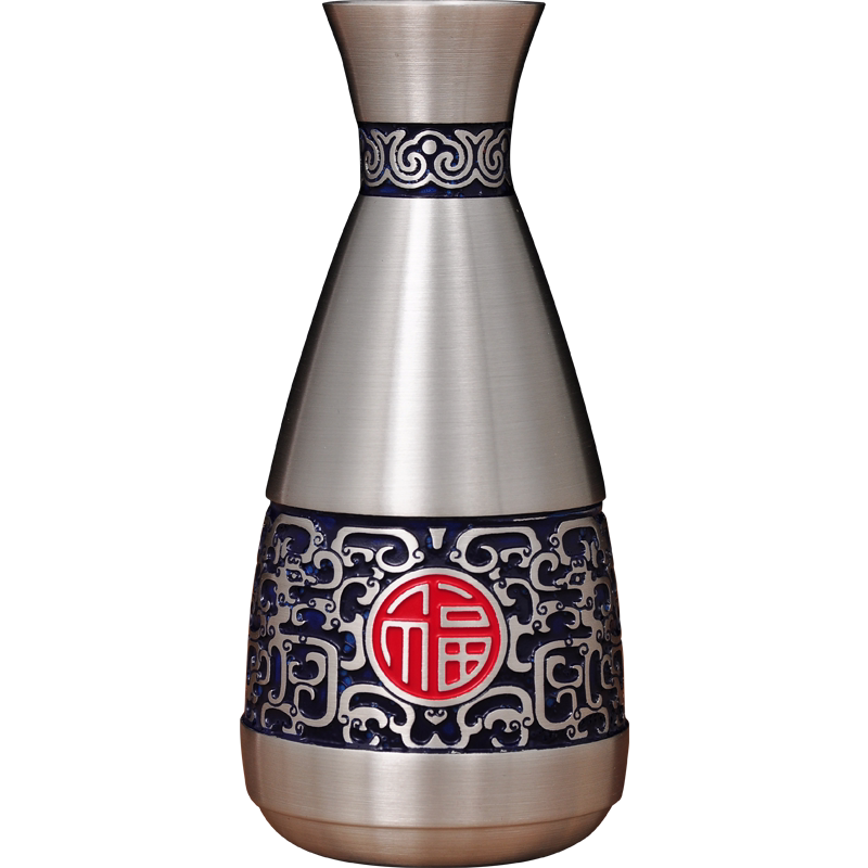 纯锡家乐福酒杯酒壶一套装白酒分酒器高档锡制中式倒酒壶乔迁礼品
