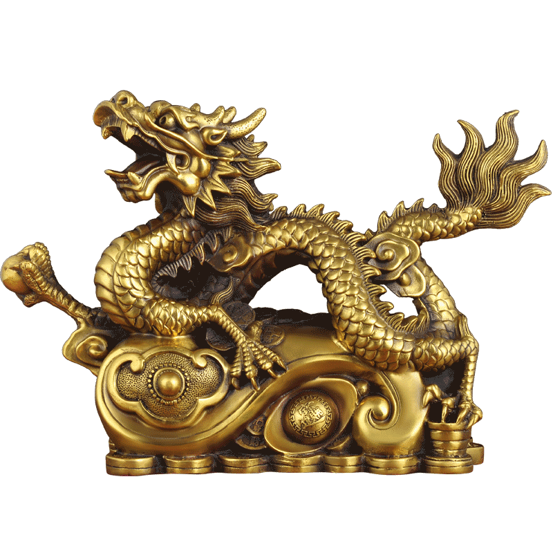 黄铜招财家居客厅办公室开业礼品