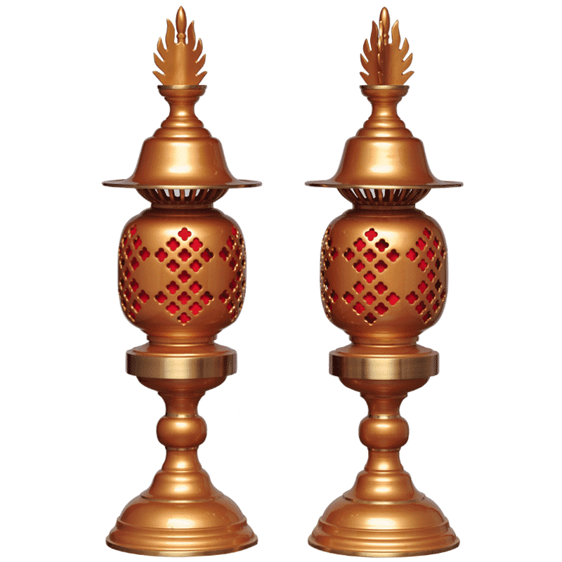 室内摆件财神供佛灯工艺品