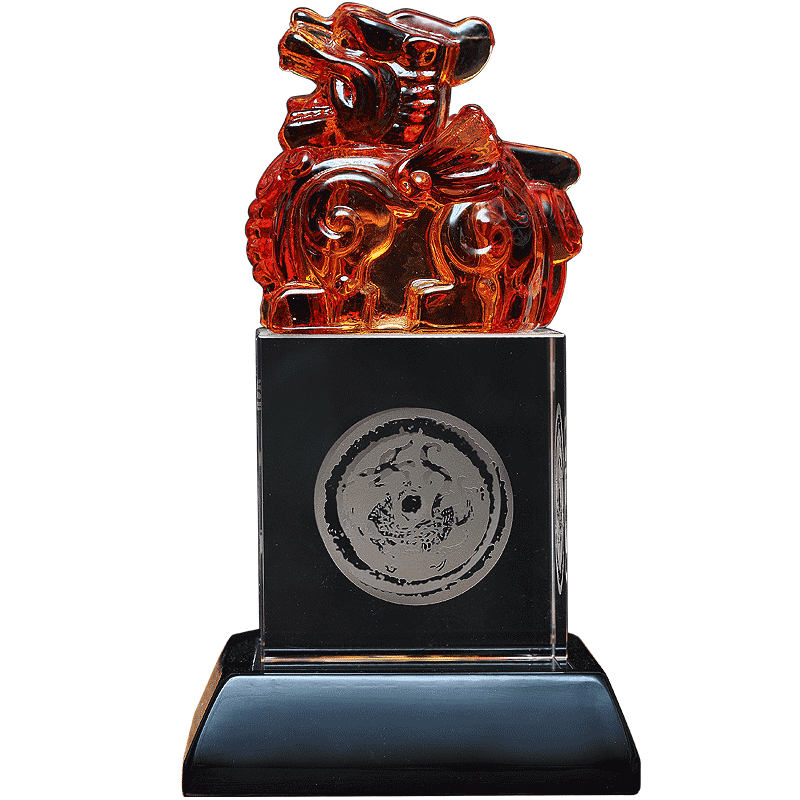 印章书房送客户员工激励貔貅摆件