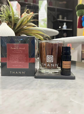THANN泰国香薰庭润香木肉桂天然芳香无火室内香薰舒缓愉悦精油