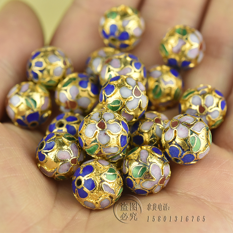 金地散珠送妈妈朋友北京景泰蓝