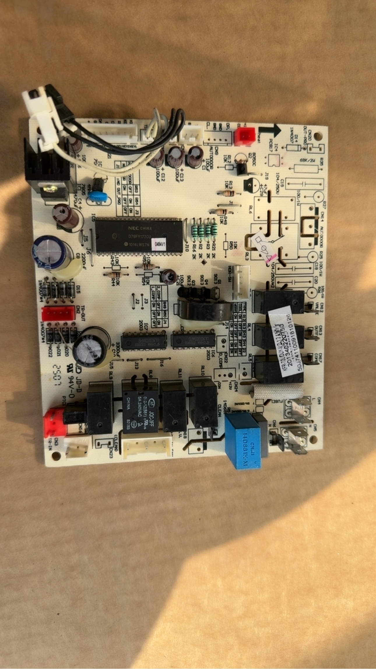 美的空调电脑板KFR-72L/DUY-V.D.1.2.1