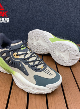 匹克态极凌峰休闲厚底老爹鞋男女2025新款耐磨户外运动鞋ET31457E