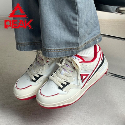 休闲运动鞋Peak/匹克板鞋车缝线
