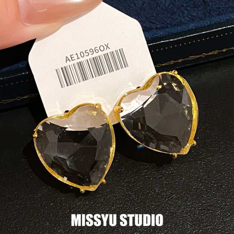 耳钉小众吊坠金泽温润!风耳环