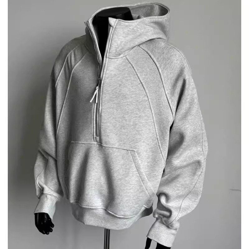 拼接外套cle卫衣解构男款硬挺