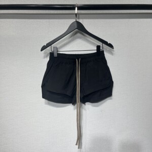 夏季暗黑RO风修身裤脚开叉松紧带抽绳女士休闲裤性感纯色短裤