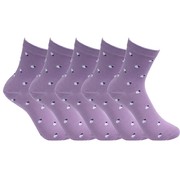 【5双】足燕男女足跟防裂袜