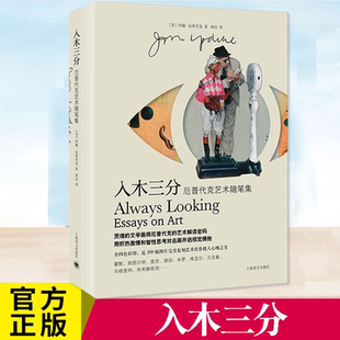 约翰· 名画解读评论分析艺术作品美利坚民族心理美术鉴赏 厄普代克 收录15篇艺术评论随笔 艺术绘画文学书 艺术随笔集 入木三分