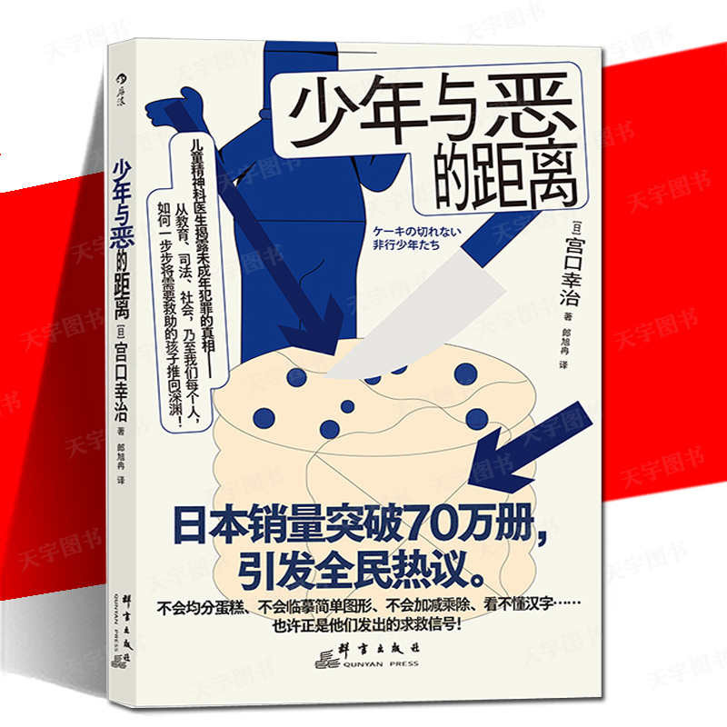 现货正版  少年与恶的距离 被推向犯罪的孩子们 宫口幸治 未成年人犯罪 青少年犯罪 社会问题教育认知行为疗法儿童教育心理学书籍