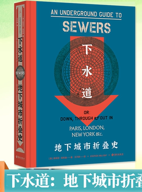 正版书籍 下水道：地下城市折叠史“病玫瑰”系列  [英]斯蒂芬·哈利迪著 为下水道著书立传400幅图像档案 理想国 | 海南出版社