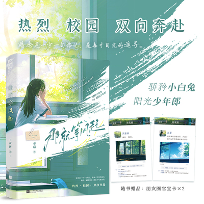 印特签版 正版 那就等风起 承珞 青春文学校园初恋暗恋双向奔赴双向暗恋甜宠文言情小说实体书籍