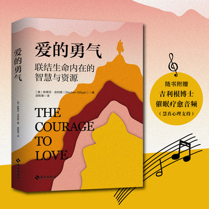 现货 爱的勇气 联结生命内在的智慧与资源 斯蒂芬·吉利根阐释自我关系身心治疗法的心理学书籍 关于人性 自我解放 海南出版社