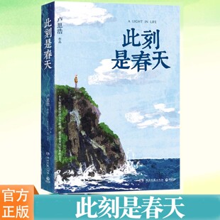 正版 此刻是春天 卢思浩著 沉淀四年后又一作品 长篇小说作品 你的一生拥有专属于自己的颜色 生命的礼物不在于未来而在于现在