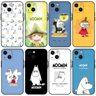 16Pro硅胶软套iPhoneX 3磨砂6splus可爱 姆明一家亚美卡通手机壳适用苹果11 XSMAX全包XR防摔se2