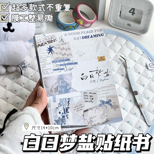 白日梦盐贴纸书手账装饰贴纸