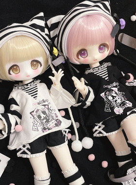 【现货】BJD6分亚文化娃衣亚迷猫YoSD冬瓜体车厘子体棍棍体3插6