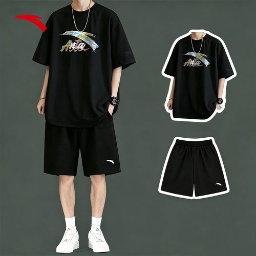 安踏2026夏季新款凉感休闲男T恤