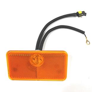 适配欧曼ETX挡泥板支架边灯GTL EST轮眉灯侧身灯重汽卡车侧边灯