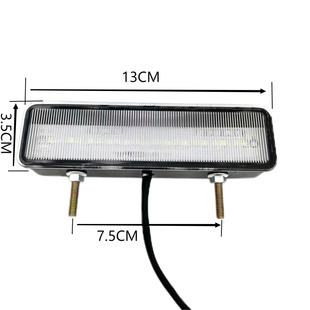 欧马可奥铃捷运超越时代骑士五征厢式 货车房车12V24VLED后牌照灯