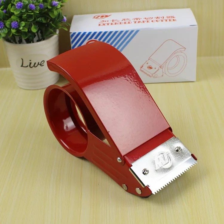 劲威牌4.8CM  6cm加长标准 2 寸 2.5寸打包切割封箱器 铁质胶带机