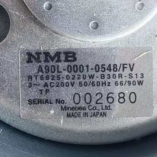 议价A90L-0001-0548/FV主轴电机风扇，NMB