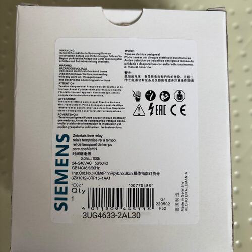 议价时间继电器3UG4633-2AL303UG46333UG46332AL30