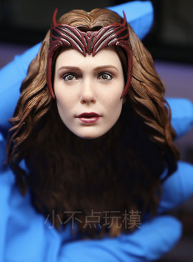 现货 BZZ TOYS 1/6 BH191 绯红女巫4.0头雕 伊丽莎白奥尔森